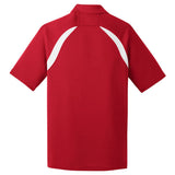 Dry Zone Colorblock Raglan Polo X - Small True Red / White Polos/Knits