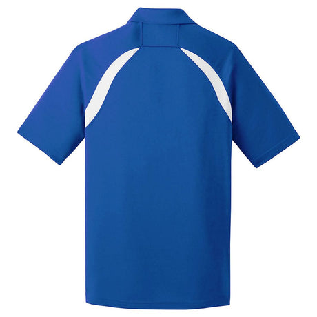 Dry Zone Colorblock Raglan Polo X - Small True Royal / White Polos/Knits