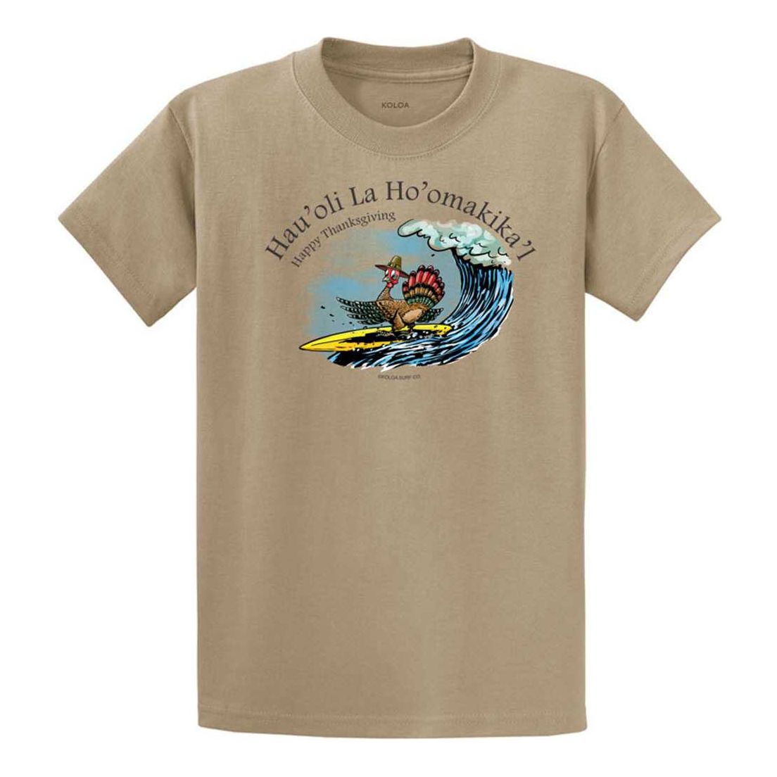 Koloa Surf Co. Surfing Turkey Heavyweight Cotton T-Shirts Koloa Surf Company Men's Shirts