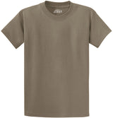 Joe's USA Mens Heavyweight Wholesale 6.1-ounce, 100% Cotton T-Shirt - Dusty Brown - JUSA T-Shirts Joe's USA Dusty Brown S