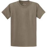 Men's Durable 100% Heavyweight Cotton T-Shirts in Regular, Big, and Tall Sizes-DustyBrown T-Shirts Joe's USA Dusty Brown Small