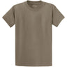 Men's Durable 100% Heavyweight Cotton T-Shirts in Regular, Big, and Tall Sizes-DustyBrown T-Shirts Joe's USA Dusty Brown Small