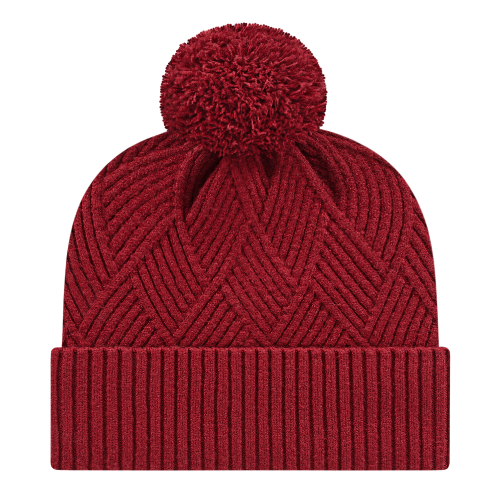 Cap America Premium Diagonal Weave Knit Cap with Cuff iK8554