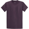 Men's Durable 100% Heavyweight Cotton T-Shirts in Regular, Big, and Tall Sizes-Eggplant T-Shirts Joe's USA Eggplant Small