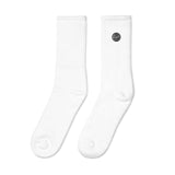 Embroidered Socks | Create Your Own Custom Socks White S/M