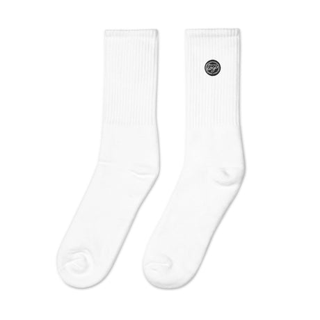 Embroidered Socks | Create Your Own Custom Socks White S/M