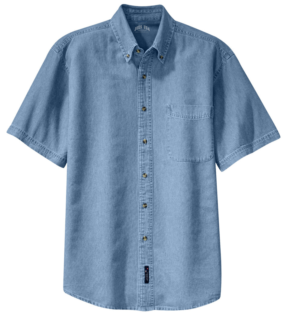 Men's Short Sleeve Value Denim Shirt