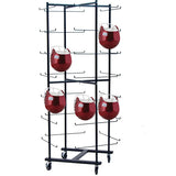 Champion Sports 56 FOOTBAL HELMET ROLLING CART