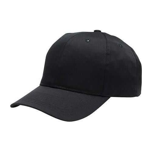 Fine Twill Cap Black Hats
