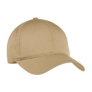 Fine Twill Cap Khaki Hats