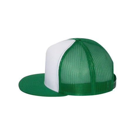 Five - Panel Classic Trucker Cap Kelly/White/Kelly Hats