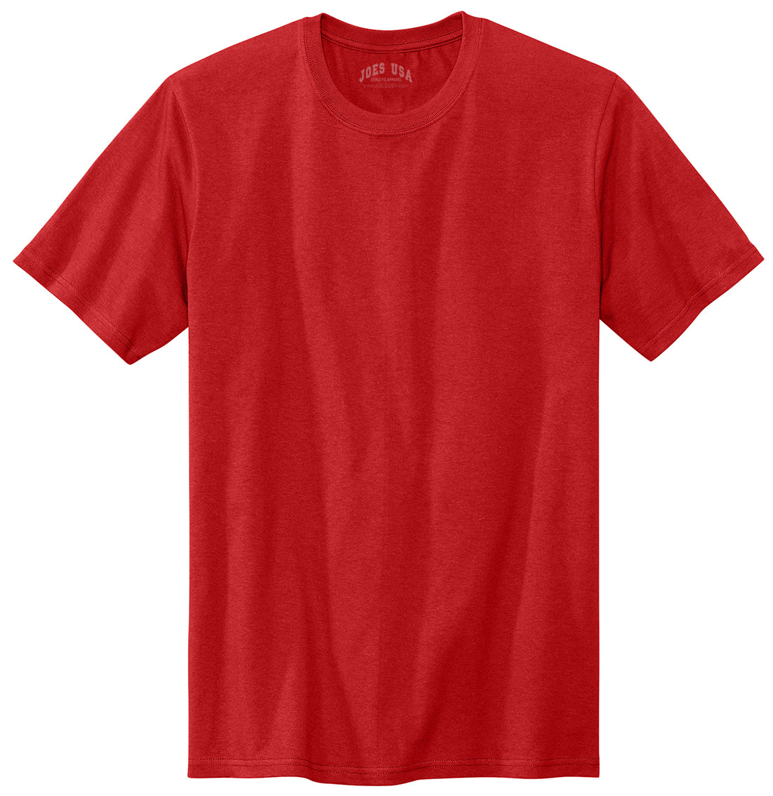 Joe's USA Men's All-American Tee Joe's USA Red Small