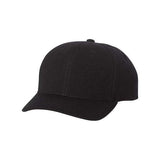Flexfit 110® Cool & Dry Mini - Piqué Cap - Flexfit 110P Black Adjustable Hats