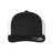 Flexfit 110® Mesh - Back Cap - Flexfit 110M Black/ White Adjustable Hats