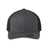 Flexfit 110® Mesh - Back Cap - Flexfit 110M Charcoal/ Black Adjustable Hats