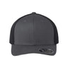 Flexfit 110® Mesh - Back Cap - Flexfit 110M Charcoal/ Black Adjustable Hats