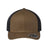 Flexfit 110® Mesh - Back Cap - Flexfit 110M Coyote Brown/ Black Adjustable Hats