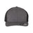 Flexfit 110® Mesh - Back Cap - Flexfit 110M Melange Charcoal/ Black Adjustable Hats