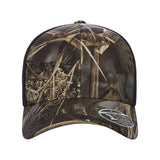 Flexfit 110® Mesh - Back Cap - Flexfit 110M Olive/ Khaki Adjustable Hats