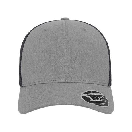 Flexfit 110® Mesh - Back Cap - Flexfit 110M White Adjustable Hats