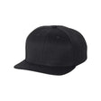 Flexfit 110® Snapback Cap - Flexfit 110F Black Adjustable Hats