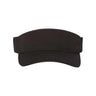 Flexfit 110® Visor - Flexfit 8110 Black Adjustable Visors