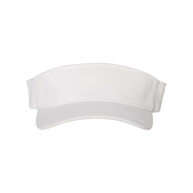 Flexfit 110® Visor - Flexfit 8110 White Adjustable Visors