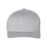 Flexfit Cotton Blend Cap - Flexfit 6277 Silver S/M Hats