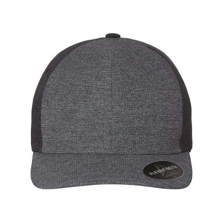 Flexfit Delta® Seamless Cap - Flexfit 180 Melange Blue/ Charcoal S/M Hats