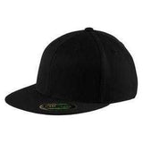 Flexfit Flat Bill Cap Black S/M Hats