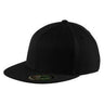 Flexfit Flat Bill Cap Black S/M Hats