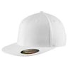 Flexfit Flat Bill Cap White S/M Hats
