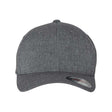 Flexfit Heatherlight™ Mélange Cap - Flexfit 6350 Dark Grey S/M Hats