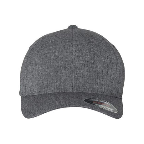 Flexfit Heatherlight™ Mélange Cap - Flexfit 6350 Silver S/M Hats