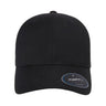 Flexfit NU® Adjustable Cap - Flexfit 6110NU Black Adjustable Hats