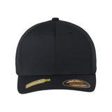 Flexfit Sustainable Polyester Cap - Flexfit 6277R Black S/M Hats