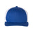 Flexfit Trucker Cap - Flexfit 6511 Royal/ White One Size Hats