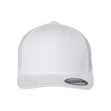 Flexfit Trucker Cap - Flexfit 6511 White One Size Hats