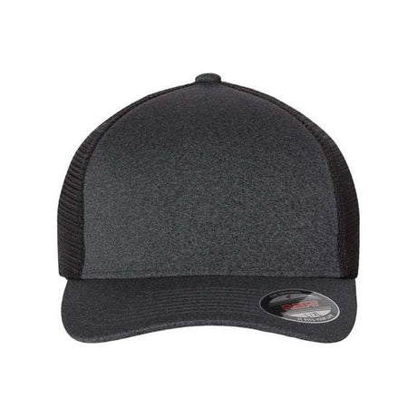 Flexfit Unipanel™ Trucker Cap - Flexfit 5511UP Melange Dark Grey/ Black S/M Hats