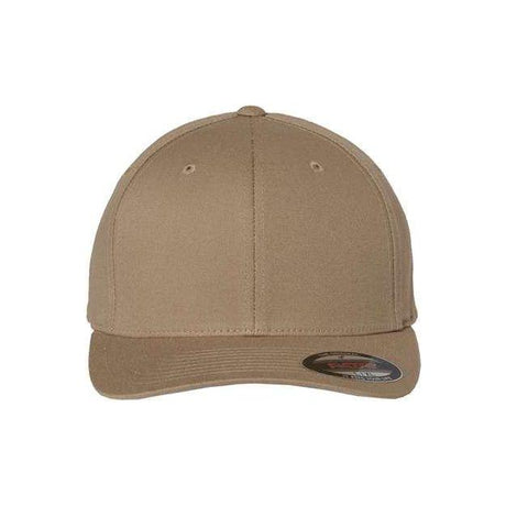 Flexfit V - Flexfit® Cotton Twill Cap - Flexfit 5001 Khaki S/M Hats