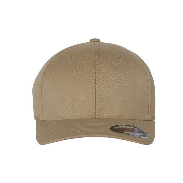 Flexfit Wool - Blend Cap - Flexfit 6477 White L/XL Hats