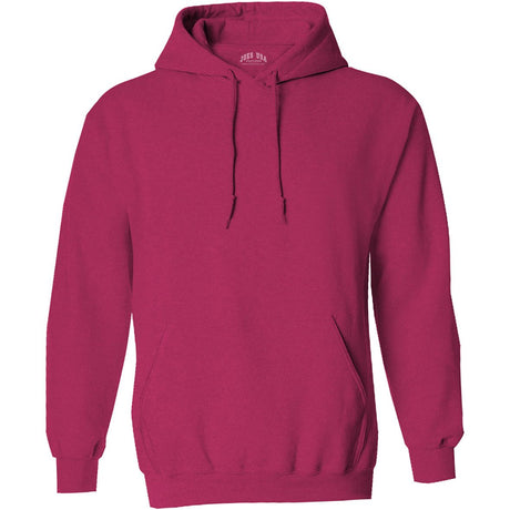 Joe's USA Men's Hoodies Soft & Cozy Hooded Sweatshirts in 69 Colors:Sizes S-5X-FlushPink Sweatshirts/Fleece Joe's USA Flush Pink Small