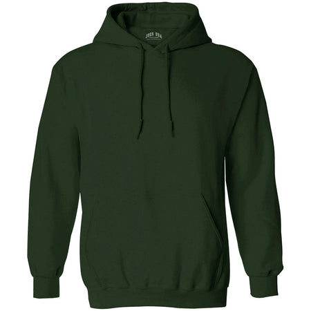 Joe's USA Youth Heavy Blend Hooded Sweatshirt Sweatshirts/Fleece Joe's USA Forest Green