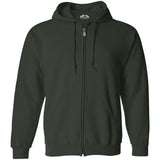 Joe's USA Men's Full Zipper Hoodies - Hooded Sweatshirts in 28 Colors. Sizes S-5XL Sweatshirts/Fleece Joe's USA