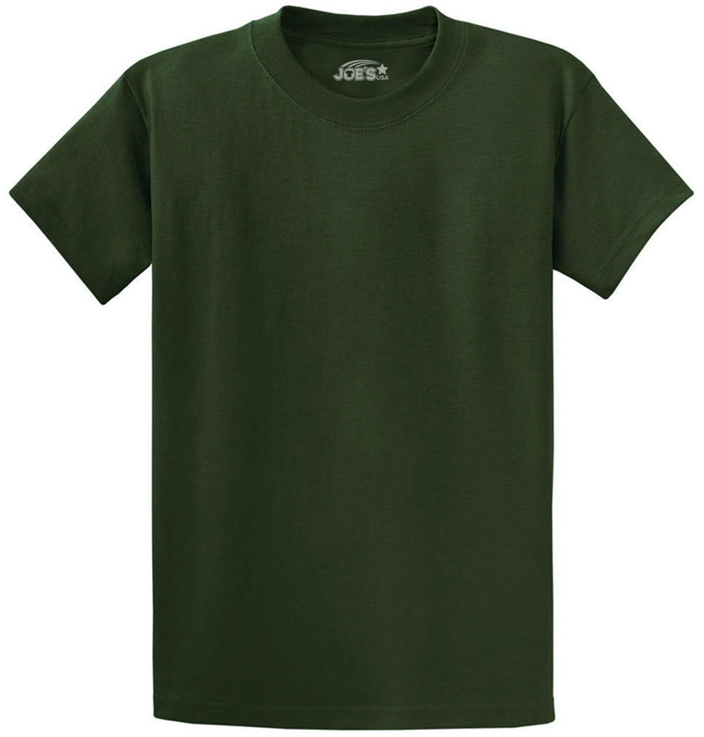 Joe's USA Tall Heavyweight 6.1-ounce, 100% cotton T-Shirts in 50 Colors. Sizes LT-4XLT