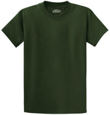 Joe's USA Mens Heavyweight Wholesale 6.1-ounce, 100% Cotton T-Shirt - Forest Green - JUSA T-Shirts Joe's USA Forest Green S