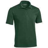 Mens Moisture Wicking Micropique Golf Polos - Forest Green DRI-EQUIP Forest Green Small