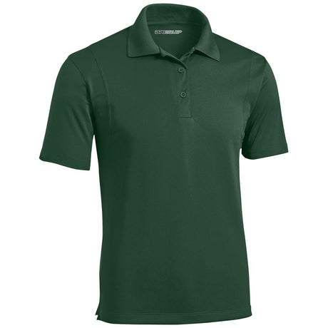 Mens Moisture Wicking Micropique Golf Polos - Forest Green DRI-EQUIP Forest Green Small