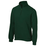 Joe's USA Men's 1/4-Zip Sweatshirt-ForestGreen DRI-EQUIP Forest Green XS