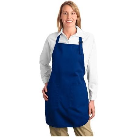Full Length Apron with Pockets Blank Wholesale Workwear Apron Royal Aprons